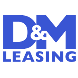 D&M Leasing blue logo