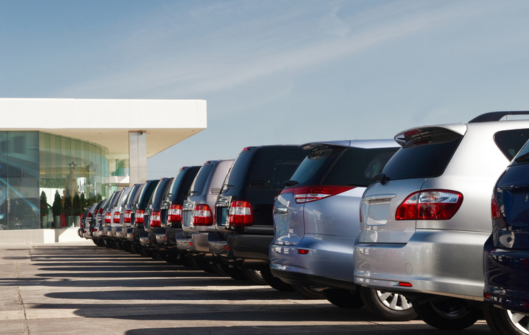 Auto Lease Dealership Lot