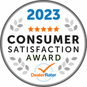 DealerRater 2023 Consumer Satisfaction Award Badge